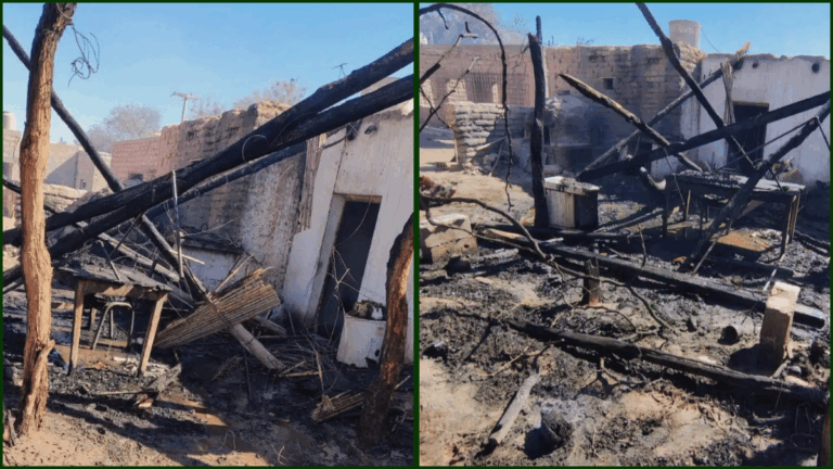 Perdimos recuerdos de generaciones: el testimonio de un vecino tras el incendio en Fiambalá
