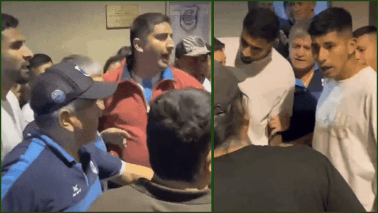 Catamarqueños protagonistas de un vestuario caliente: hinchas de Gimnasia de Jujuy increparon a los jugadores