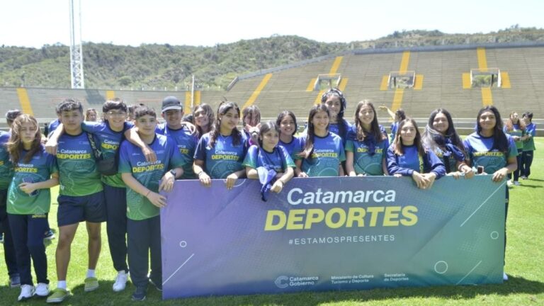 Despedida de la delegación catamarqueña rumbo a los Juegos Deportivos Nacionales Evita 2025