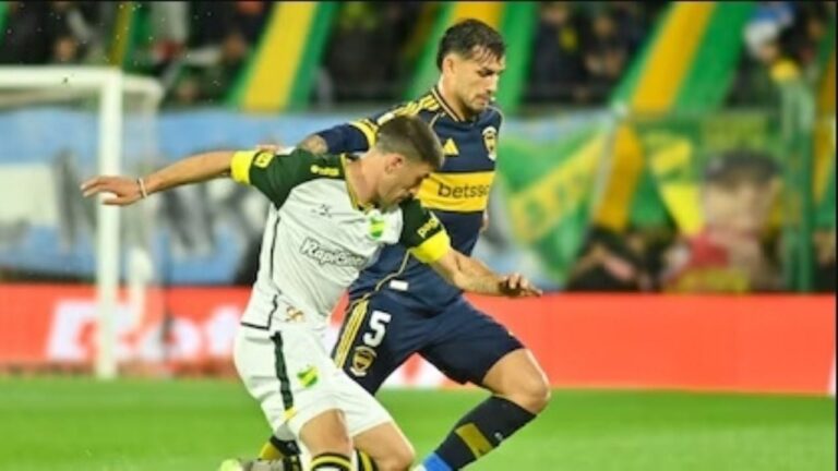 Boca tropezó con Defensa y  Justicia y quedó afuera de la zona de clasificación a la Libertadores 2026