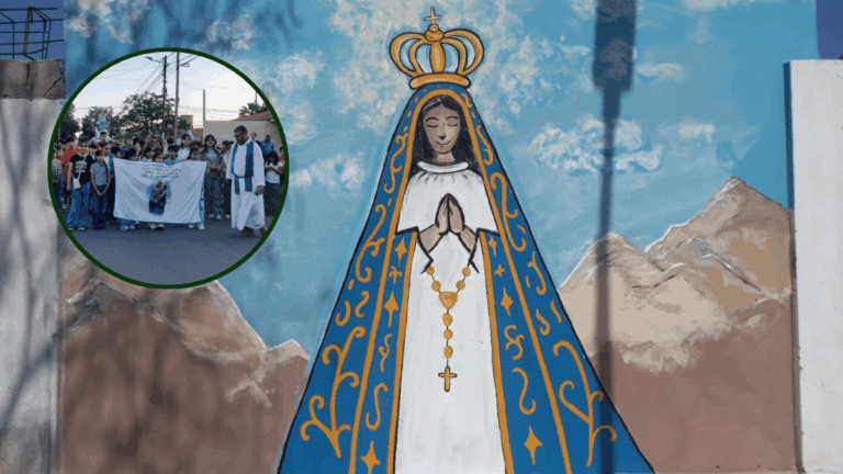 Cierre de las fiestas patronales: la comunidad celebró a su Santa Patrona