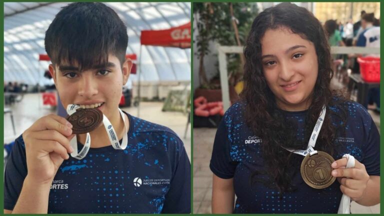 Juegos Evita 2025: dos medallas más para Catamarca llegaron con el deporte adaptado
