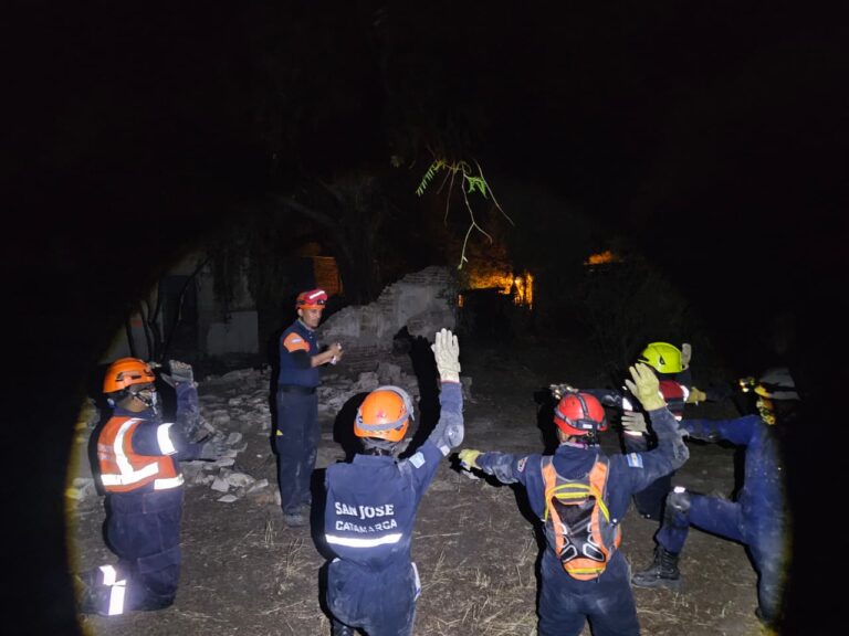 Catamarca fortalece su sistema de emergencias: bomberos voluntarios se capacitaron en rescate en espacios confinados