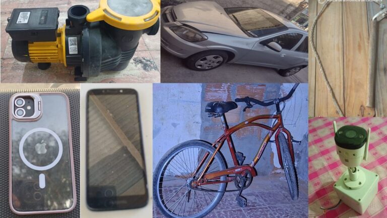 Policías recuperaron elementos robados tras allanamientos en el Valle Central