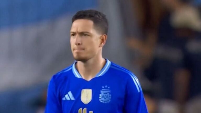 Anibal Moreno debuta en la Selección Argentina