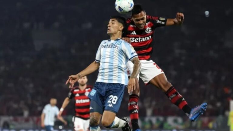 Flamengo le ganó a Racing en el Maracaná