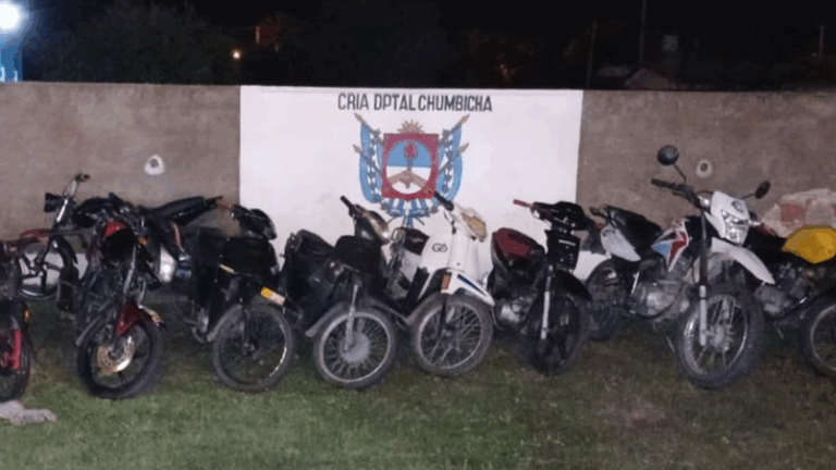 Secuestraron 14 motocicletas y demoraron a un adolescente por maniobras peligrosas