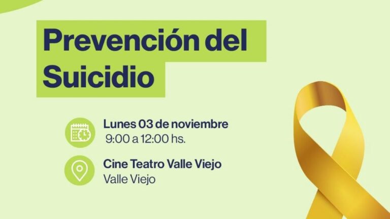 Catamarca impulsa espacios de diálogo sobre salud mental y prevención del suicidio