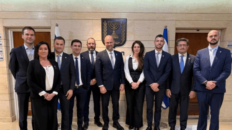 Francisco Monti fortaleció lazos bilaterales durante su visita al Parlamento de Israel