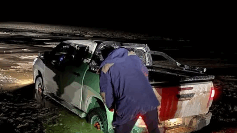 Un turista fue auxiliado tras quedar varado en el Volcán Galán