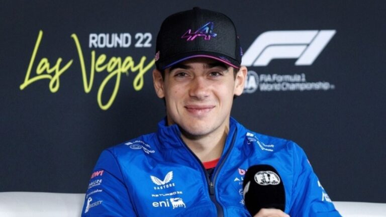 Colapinto apuntó al A525 tras un viernes difícil en Las Vegas: La parte trasera no tenía nada de grip