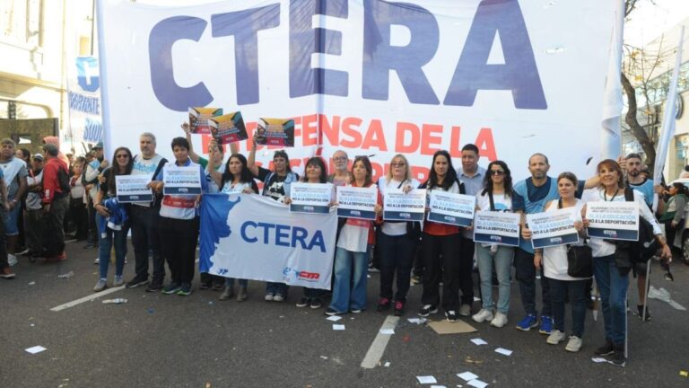 CTERA rechazó la «Ley de Libertad Educativa» y alertó por un «ataque al sistema democrático»