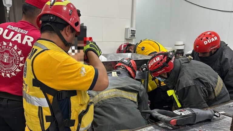 Se le enganchó el brazo en una picadora de carne y tuvieron que amputárselo