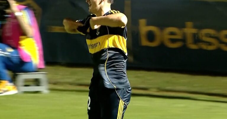 Zufiaurre, la figura de Boca en el Súper de Reserva: «Esto es hermoso…»