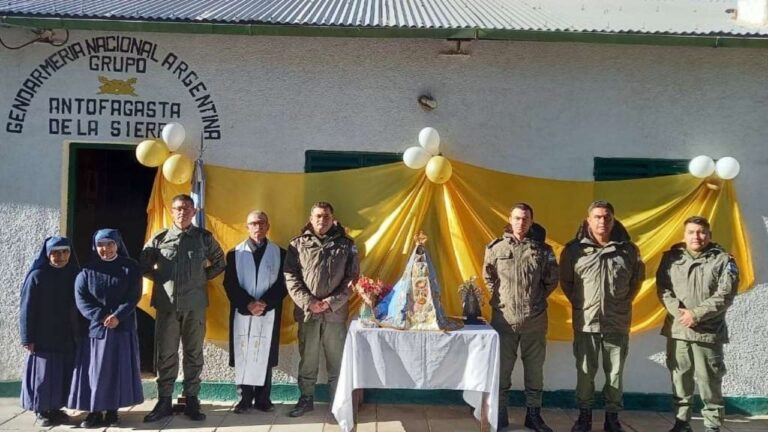 Antofagasta de la Sierra recibió a la Virgen del Valle