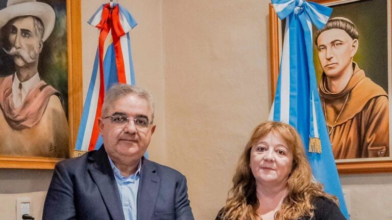 Jalil recibió a la familia de Gallo