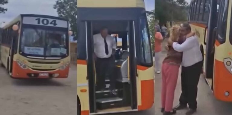 La última vuelta: Rufino Ventura Roldán se jubila tras 34 años al volante de la línea 104