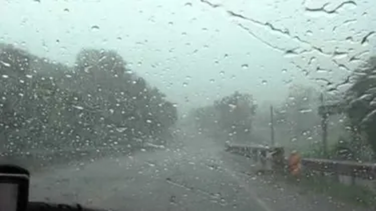 La Ruta 1 está intransitable entre Singuil y Las Chacritas por las lluvias