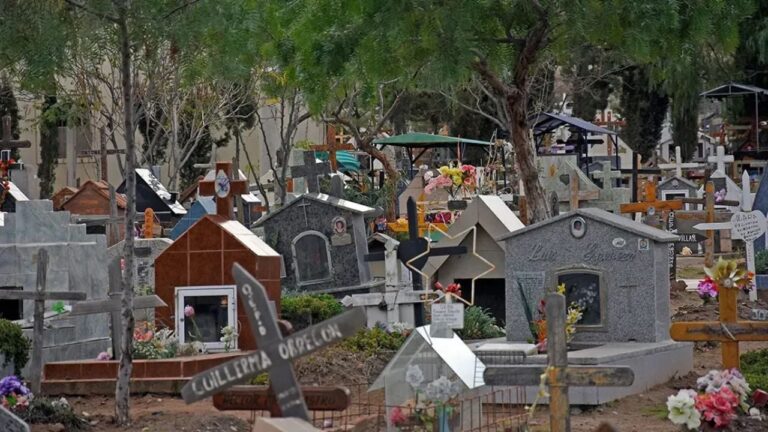 Denuncian picnic masivo en tumbas y falta de respeto en un cementerio