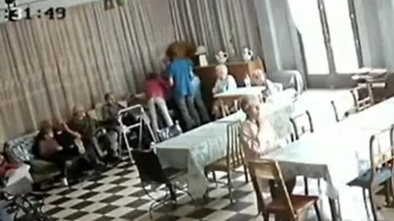 Denuncian a un geriátrico por golpear brutalmente a un abuelo de 89 años