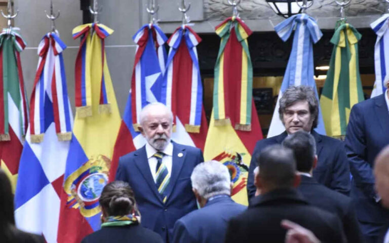 Milei viaja a Brasil por la posible firma del acuerdo entre el Mercosur y la UE