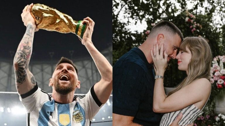 Taylor Swift va por un récord de Lionel Messi: podrá superar la foto más popular de Instagram?