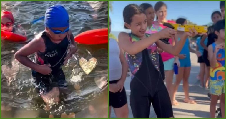 Una buena propuesta kids para el verano con las pruebas combinadas en el dique El Jumeal