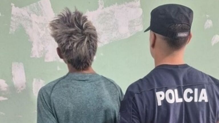 Robó un celular, intentó escapar, pero lo atraparon