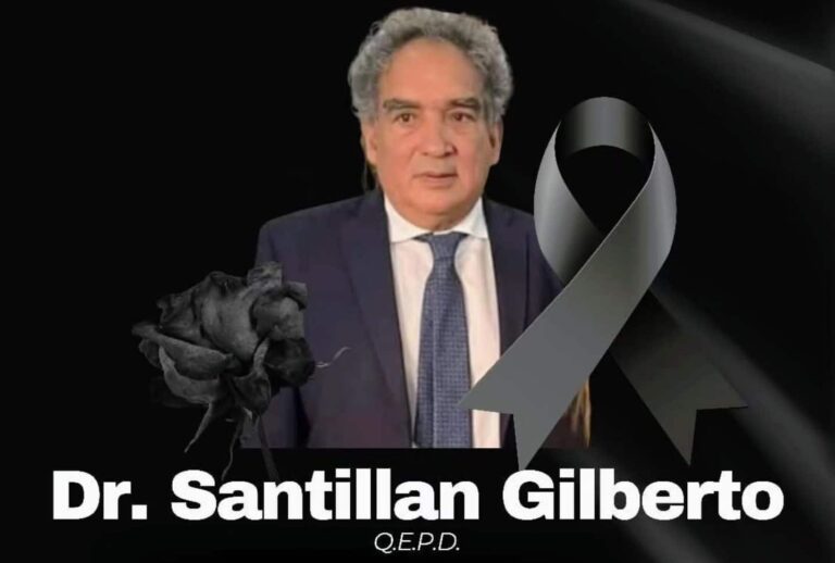 Pesar por el fallecimiento de Gilberto Santillán, ex intendente de Londres