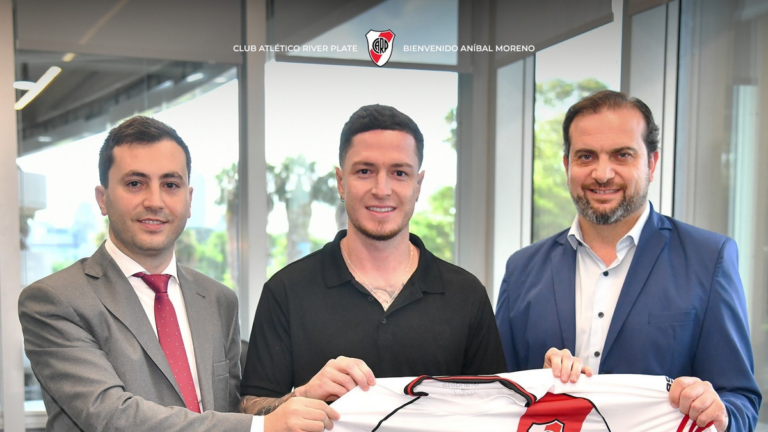 El catamarqueño Aníbal «Colo» Moreno firmó con River Plate