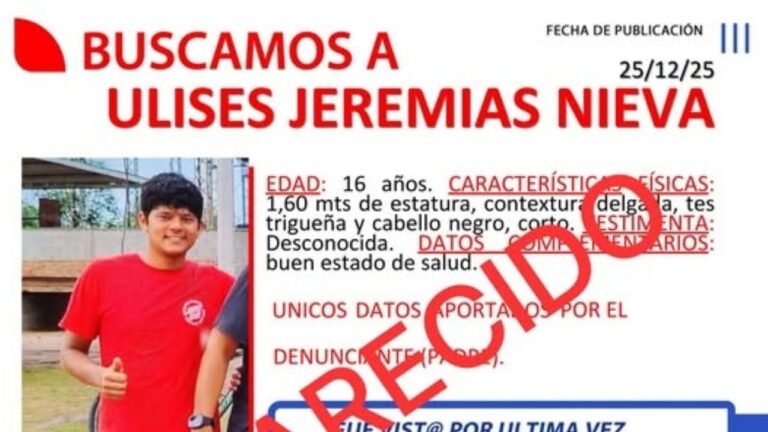 Localizaron al joven que era buscado en la ciudad de Recreo
