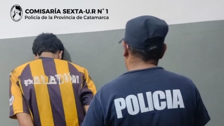 Aprehenden a un joven con herramientas de dudosa procedencia en el norte de la Capital