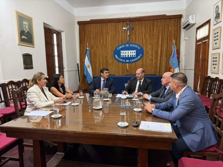 La Corte de Justicia de Catamarca y el Banco Nación firmaron un convenio para agilizar la apertura de cuentas judiciales