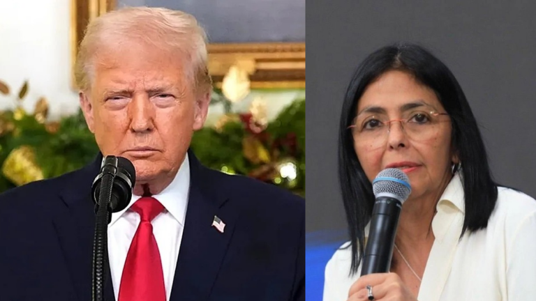 Trump a Delcy Rodríguez: «Si no hace lo correcto pagará un precio muy grande, quizás mayor que Maduro»