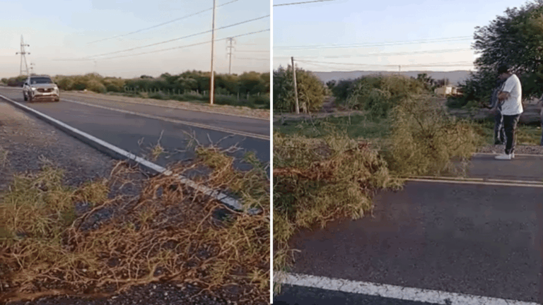 Protesta y corte parcial en Ruta 60: vecinos de Telaritos reclaman energía eléctrica