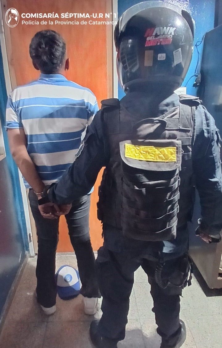 Aprehendieron a un hombre por intentar apuñalar a su padre en el norte de la Capital