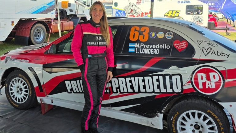Meliza Prevedello vuelve a competir en el Rally Argentino
