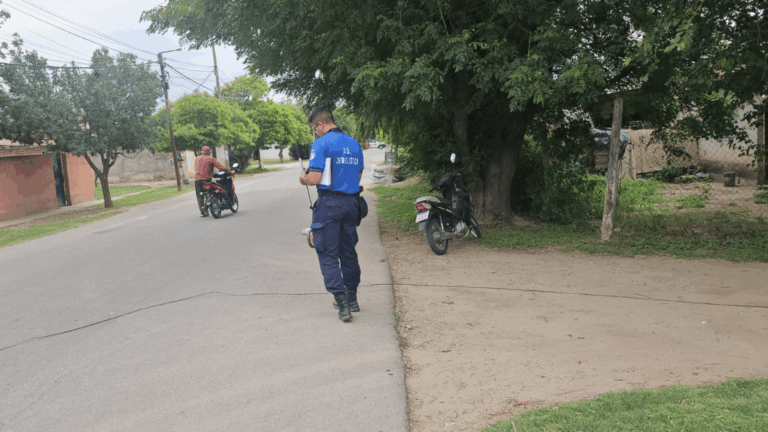 Grave accidente en Polcos: un cable atravesado en la calle dejó dos motociclistas en estado crítico