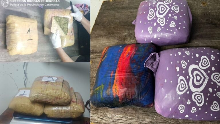 Una mujer de 76 años llevaba más de tres kilos de marihuana en piñatas