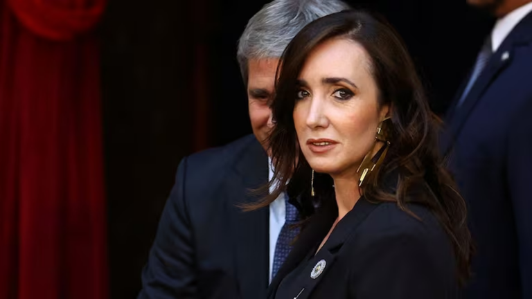 Villarruel viajó a Chubut por los incendios tras la polémica foto de Milei hecha con IA
