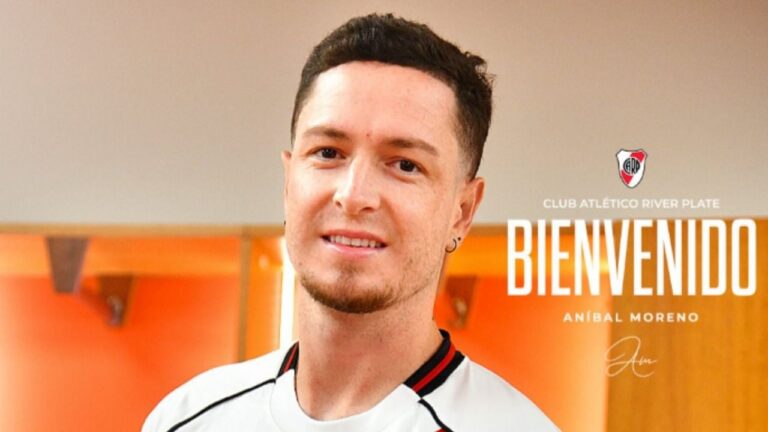 Aníbal Moreno se perfila como titular en el amistoso de River ante Peñarol