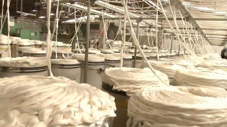 Las Pymes textiles en baja: una fábrica de hilados suspendió a 200 obreros por dos meses