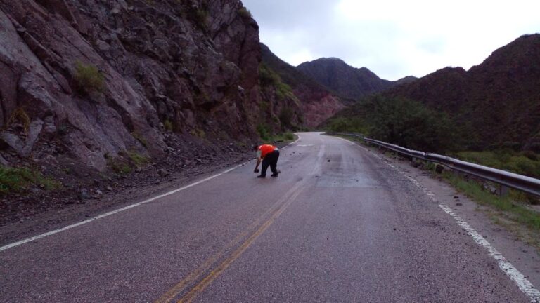 Vialidad Nacional pide precaución en rutas 60 y 40
