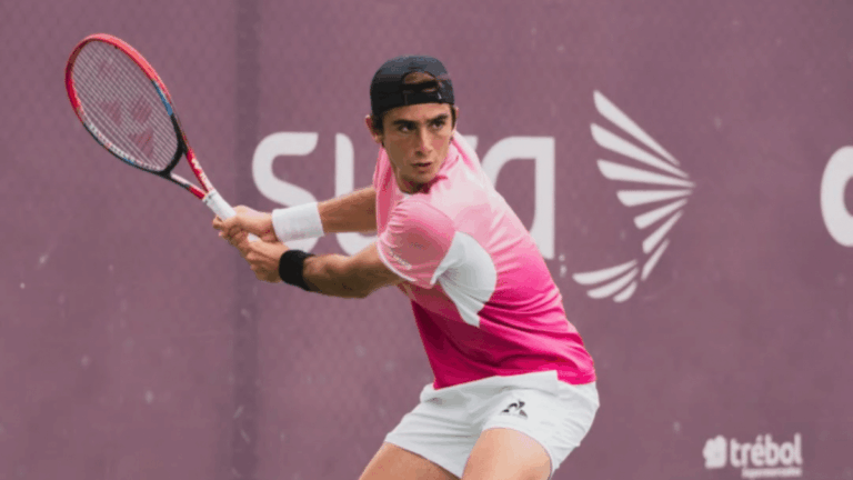 Manu va, va y va: otra sólida actuación del tenista catamarqueño La Serna en Brasil