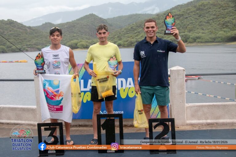 La clasificación de la fecha del Regional de Triatlón en El Jumeal