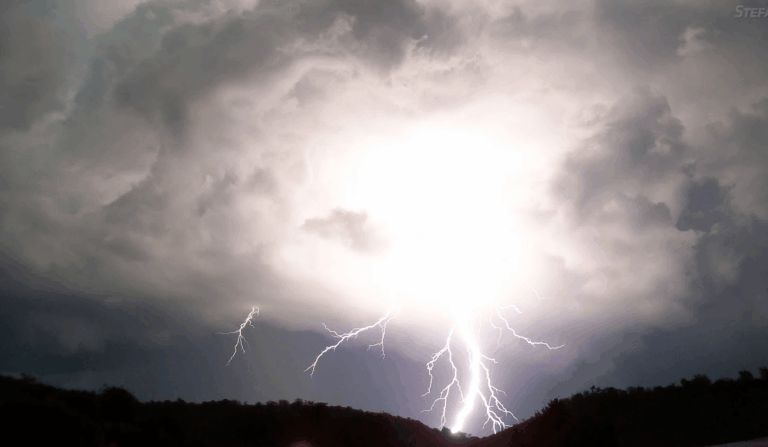 Sigue vigente la alerta amarilla por tormentas para el oeste provincial