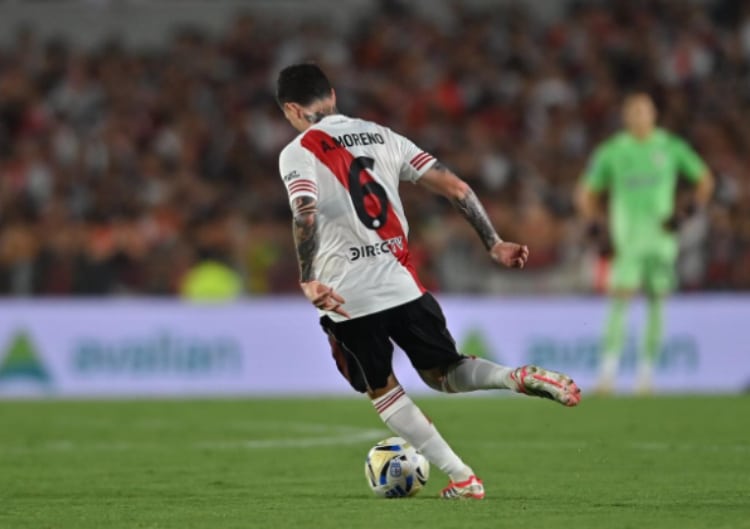 Aníbal Moreno está a pocos partidos de ser el catamarqueño con más partidos en River