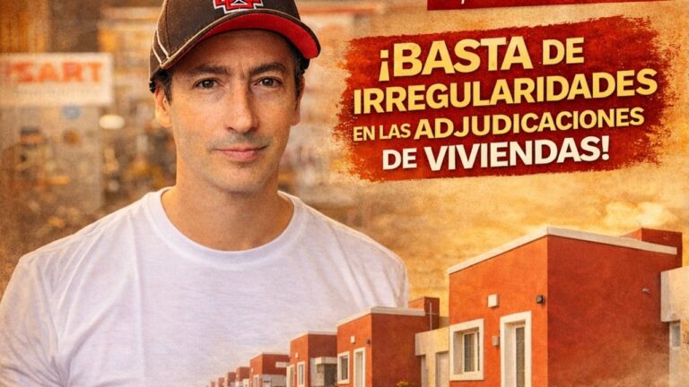 Tras reclamos de familias, Javier Galán pidió un control urgente sobre viviendas adjudicadas por el IPV