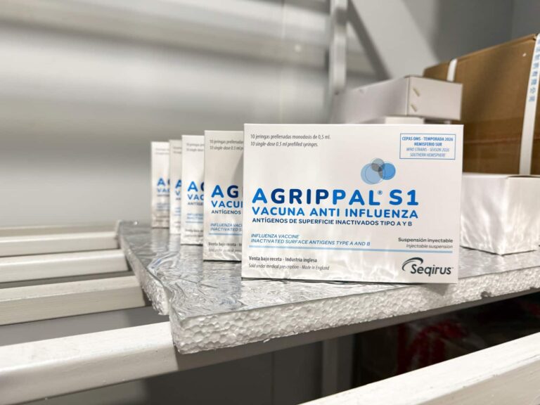 Campaña antigripal 2026: Salud recibió 7.280 dosis y prepara la distribución provincial