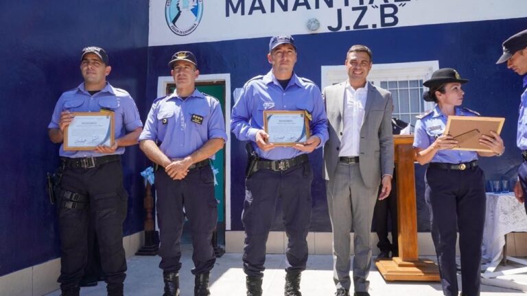 Seguridad inauguró remodelacionesen destacamento policial del interior